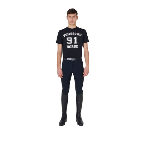 Men's Horse Club cotton T-shirt
