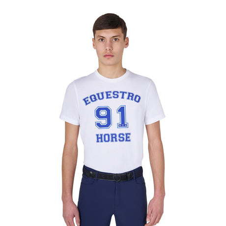 Men's Horse Club cotton T-shirt
