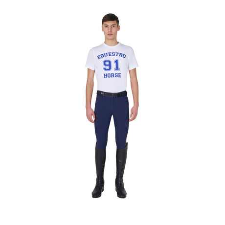 Men's Horse Club cotton T-shirt
