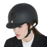 Ultra light helmet with polished frame homologation EN 1384-2023