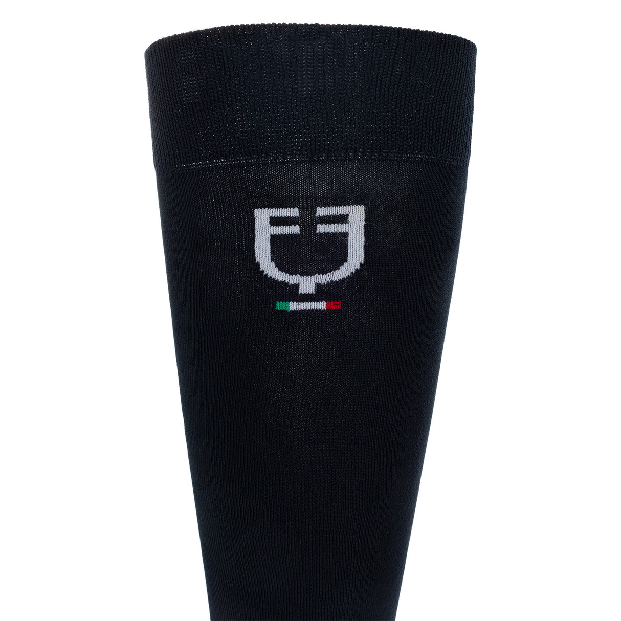 Stretch technical sock with Italian flag