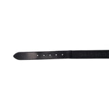 Equestro Leather Belt With Elastic And Lettering