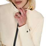 Women's slim fit softshell jacket with windproof zip