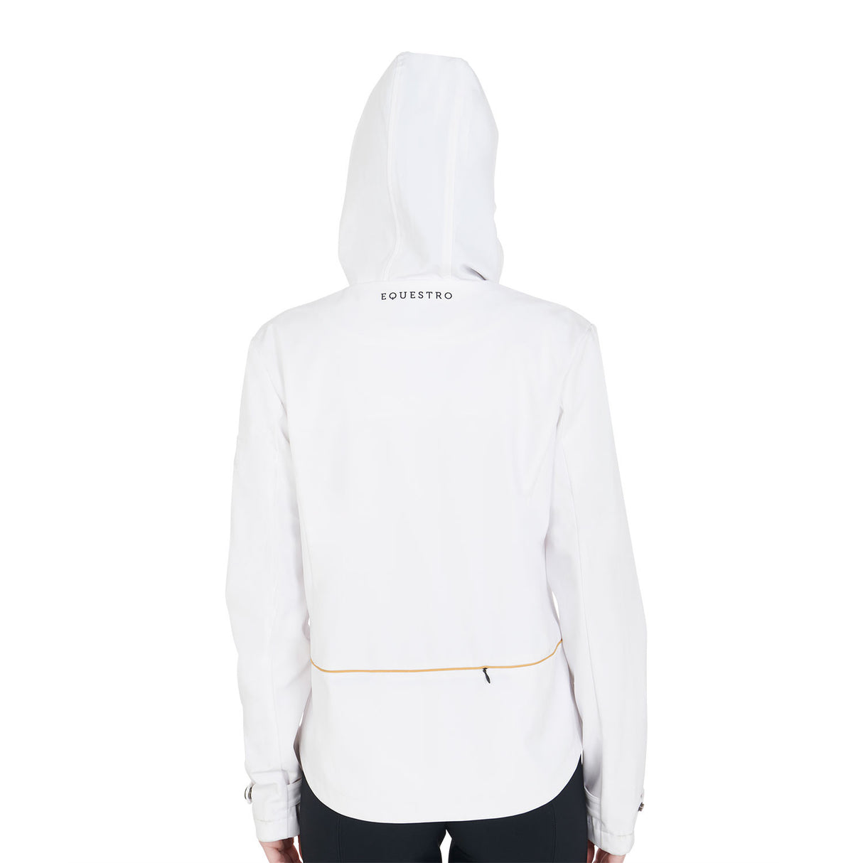 Women's slim fit softshell jacket with windproof zip