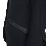 Women's competition jacket four buttons perforated fabric