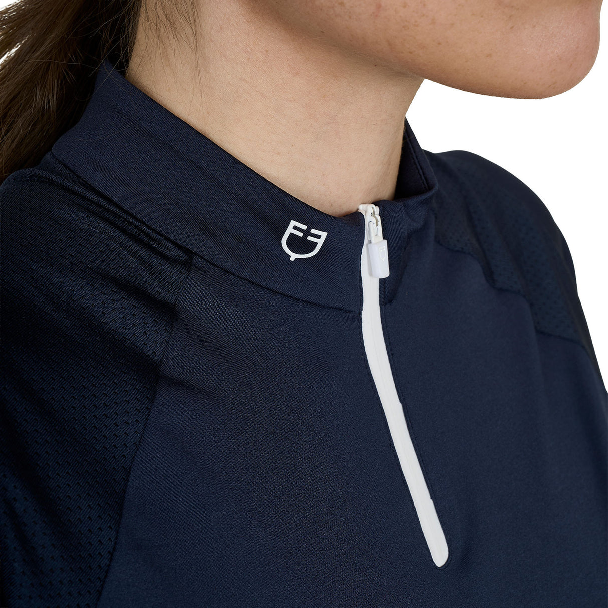 Women's slim fit technical training polo shirt