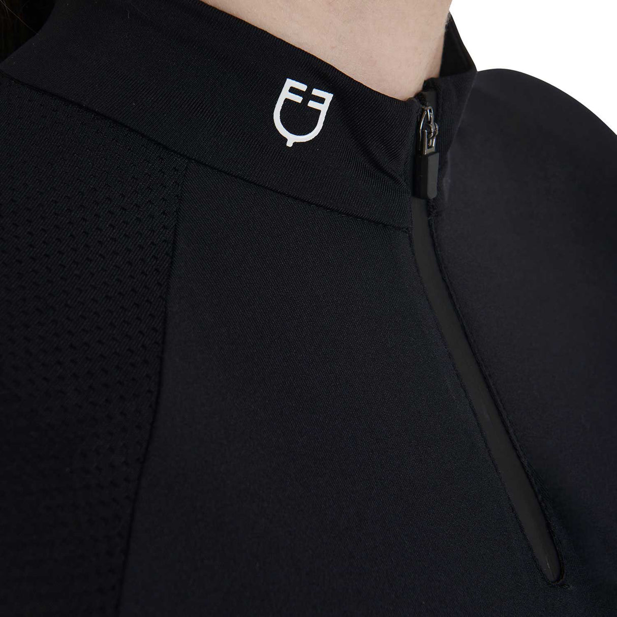 Equestro Women's Slim Fit Technical Training Polo Shirt