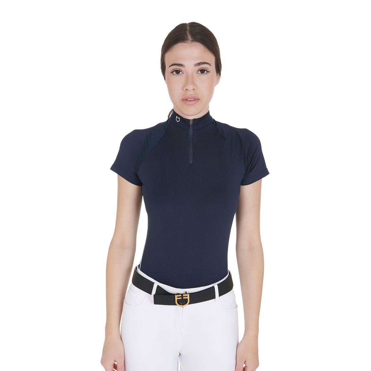 Women's slim fit technical training polo shirt