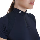 Women's slim fit technical training polo shirt