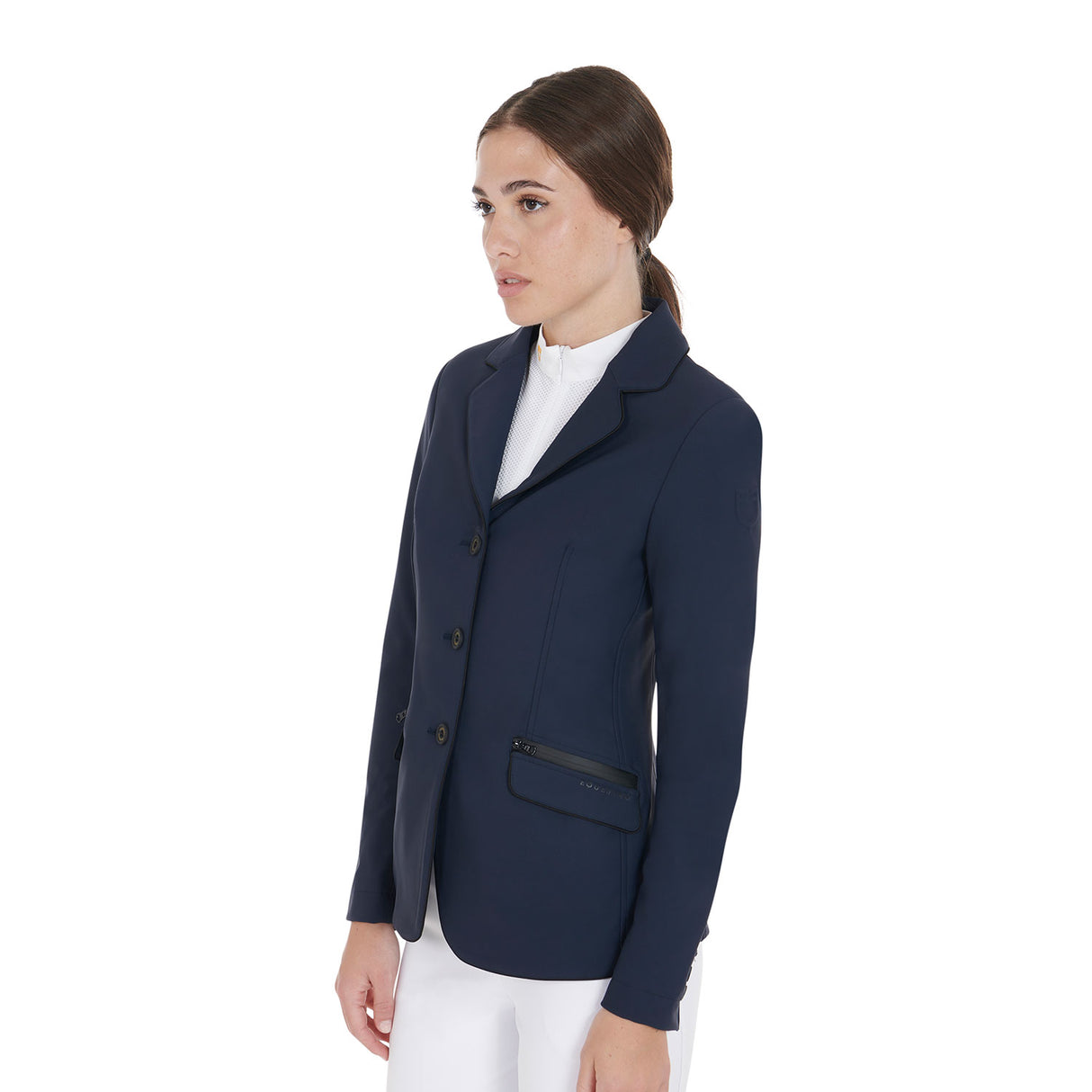 Equestro Women's Competition Jacket In Technical Fabric