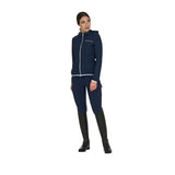 Women's down jacket in technical blend