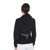 Women's down jacket in technical blend