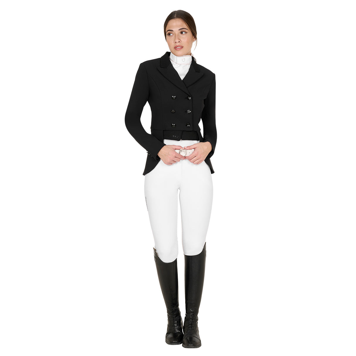 Equestro Women's Competition Dressage Half Tailcoat