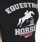 Women's Horse Varsity cotton T-shirt