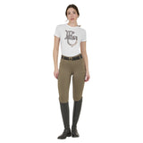 Women's high-waisted leggings with belt loops