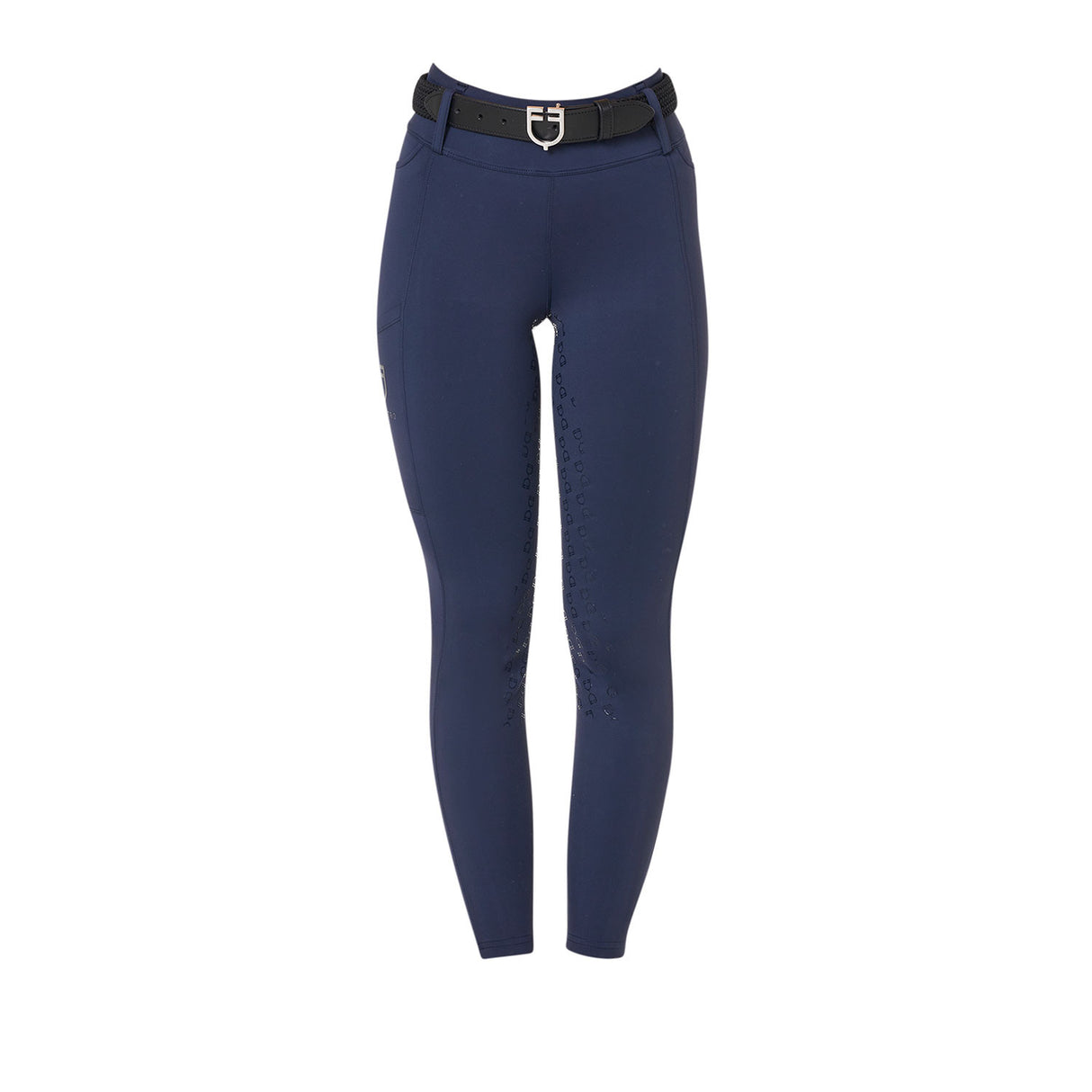 Women's high-waisted leggings with belt loops