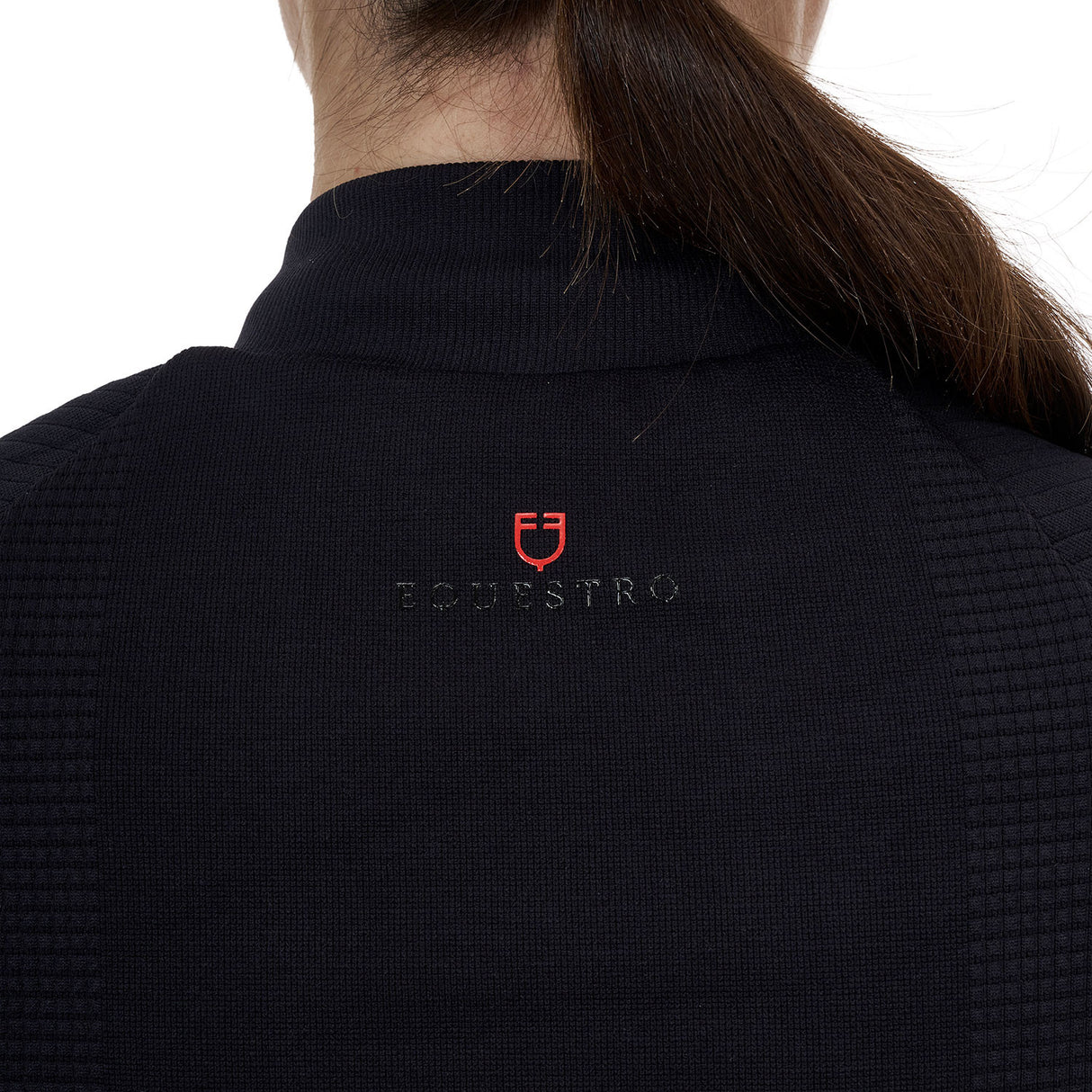 WOMEN'S RIDERTECHNOLOGY FULL ZIP HIBRYD NYLON+KNIT QUILTED JACKET