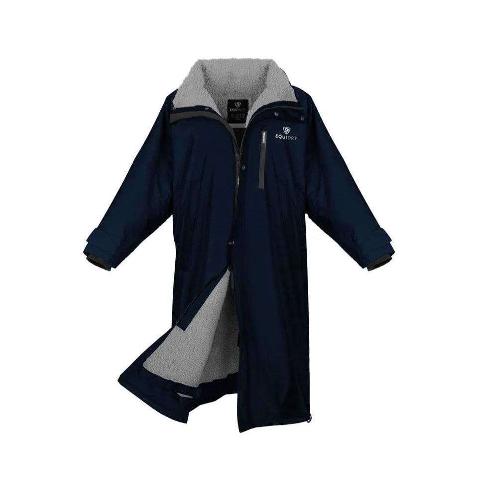 EQUIDRY Children's Thick Fleece Evolution #colour_navy-grey
