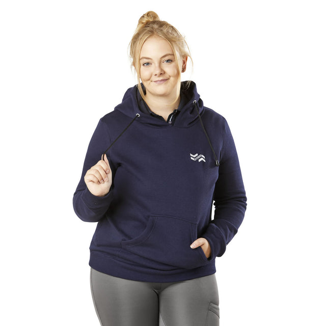 Firefoot Bainbridge Ladies Hoody #colour_navy-silver