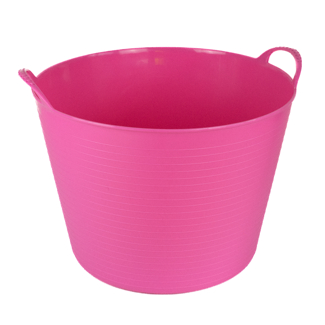 GS Equestrian & Country Flexible Tub 40L #colour_pink