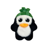 KONG Holiday Snuzzles Penguin Green Hat