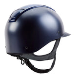 Champion Insight Glitter Oval Standard Peak Riding Hat #colour_matt-navy-sparkle-navy