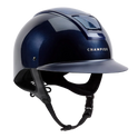 Champion Insight Glitter Oval Wide Peak Riding Hat #colour_metallic-navy-sparkle-navy