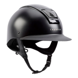 Champion Insight Glitter Oval Wide Peak Riding Hat #colour_matt-black-sparkle-black