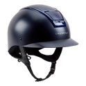Champion Insight Round Standard Peak Riding Hat #colour_matt-navy