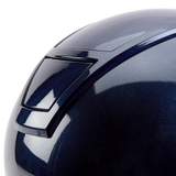 Champion Insight Round Standard Peak Riding Hat #colour_metallic-navy
