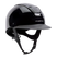 Champion Insight Oval Wide Peak Riding Hat #colour_metallic-black