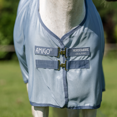 Horseware Ireland Amigo Pony Bug Rug #colour_heather-blue-blue-silver