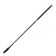 GS Equestrian Metalic Riding Crop #colour_burgundy-rose-gold