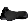 Stuebben Streamline Adjuster Lambswool Dressage Half Pad #colour_black