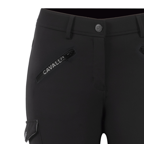 Cavallo Comina Grip Mobile Full Seat Breeches #colour_black