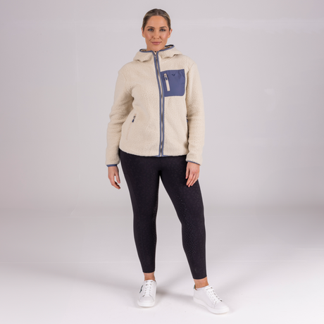 Shires Aubrion Clement Fleece Jacket #colour_natural