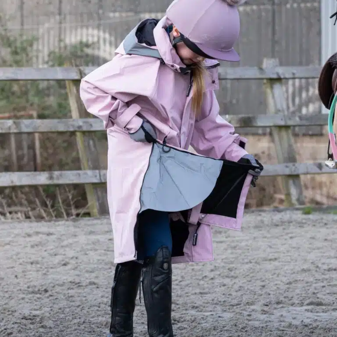 Equicoat Childs Reincoat Lite #colour_pink