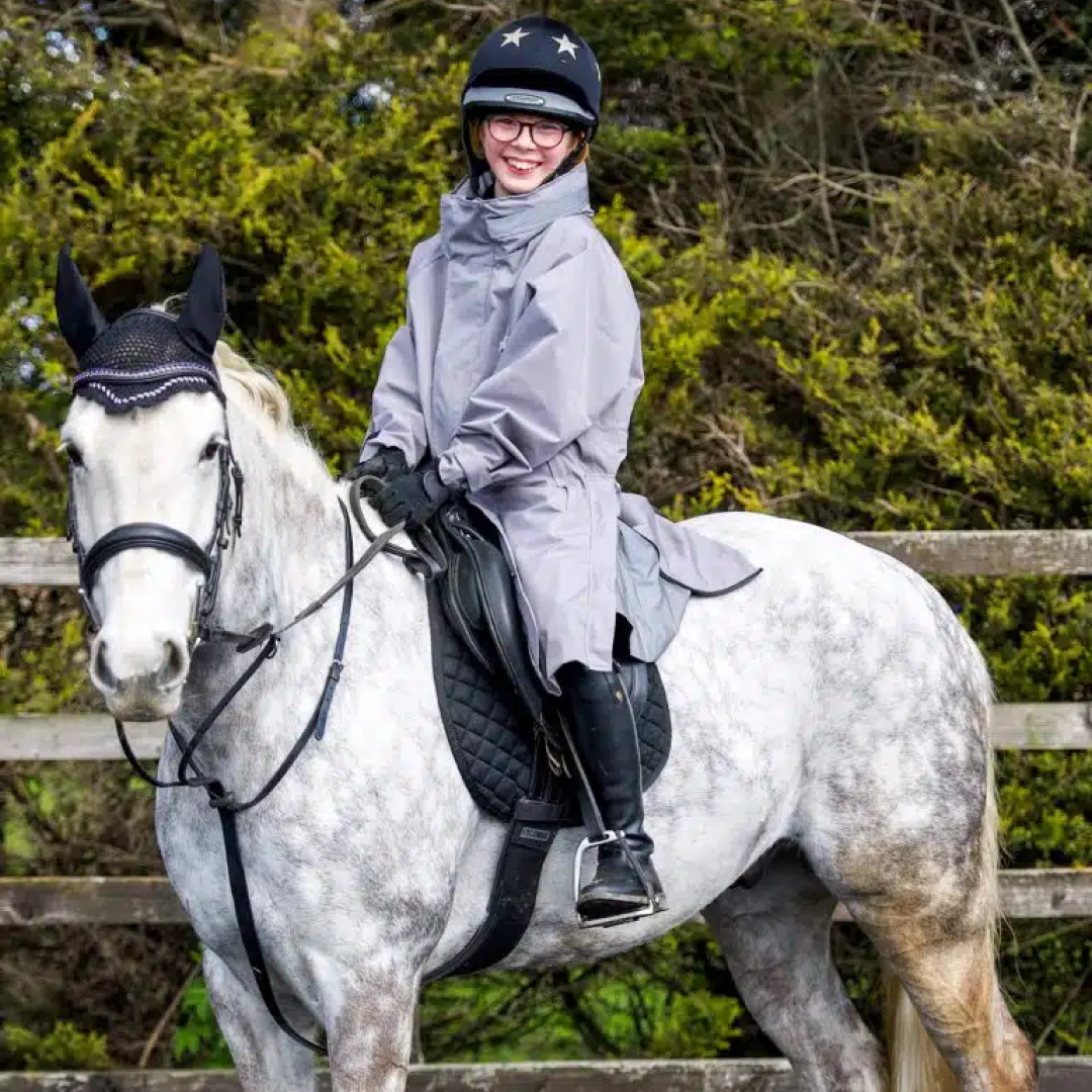 Equicoat Childs Reincoat Lite #colour_grey