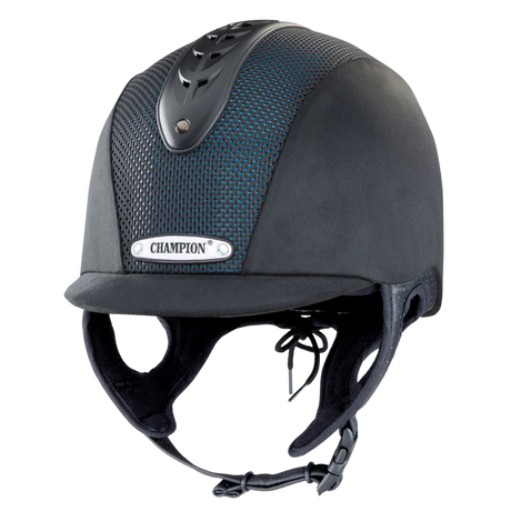 Champion Revolve X-Air Nova Peaked Helmet #colour_black-teal