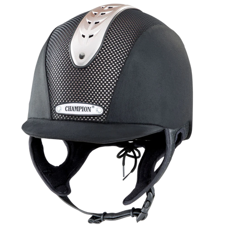 Champion Revolve X-Air Nova Peaked Helmet #colour_black-rose-gold