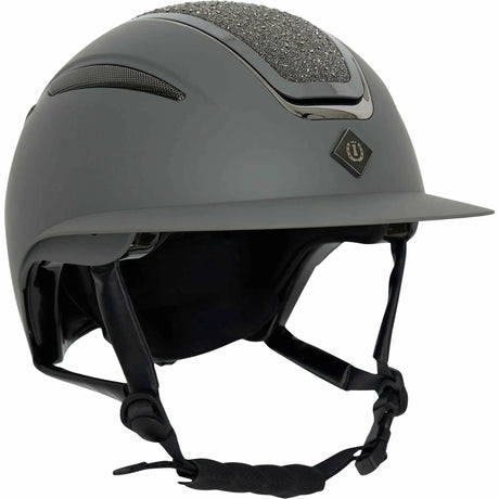 Imperial Riding Olania Deluxe Big Visor Riding Helmet #colour_grey