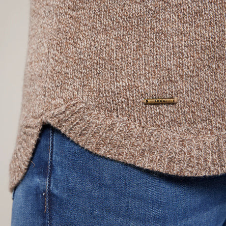 Toggi Ladies Krista Zip Neck Cardigan #colour_honey