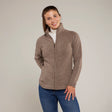 Toggi Ladies Krista Zip Neck Cardigan #colour_honey