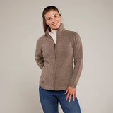 Toggi Ladies Krista Zip Neck Cardigan #colour_honey