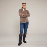 Toggi Ladies Krista Zip Neck Cardigan #colour_honey