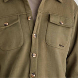 Ridgeline Mens Burnham Work Shirt #colour_ivy-green