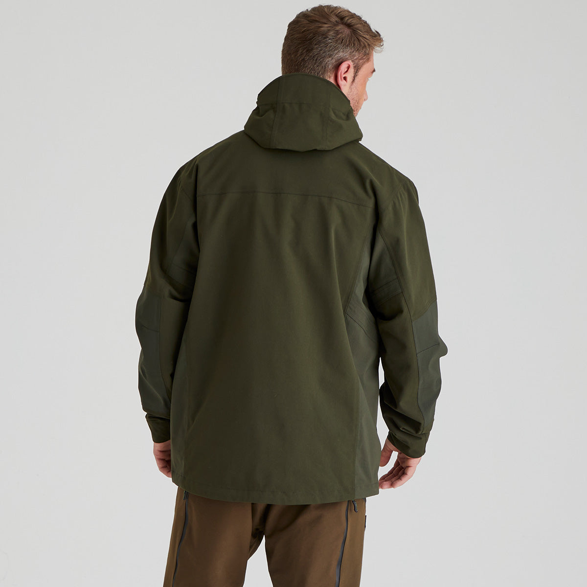 Ridgeline Mens Cambrian Smock #colour_deep-forest
