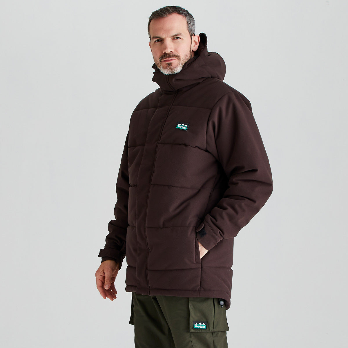 Men's Tundra Thermal Jacket - Deep Bark