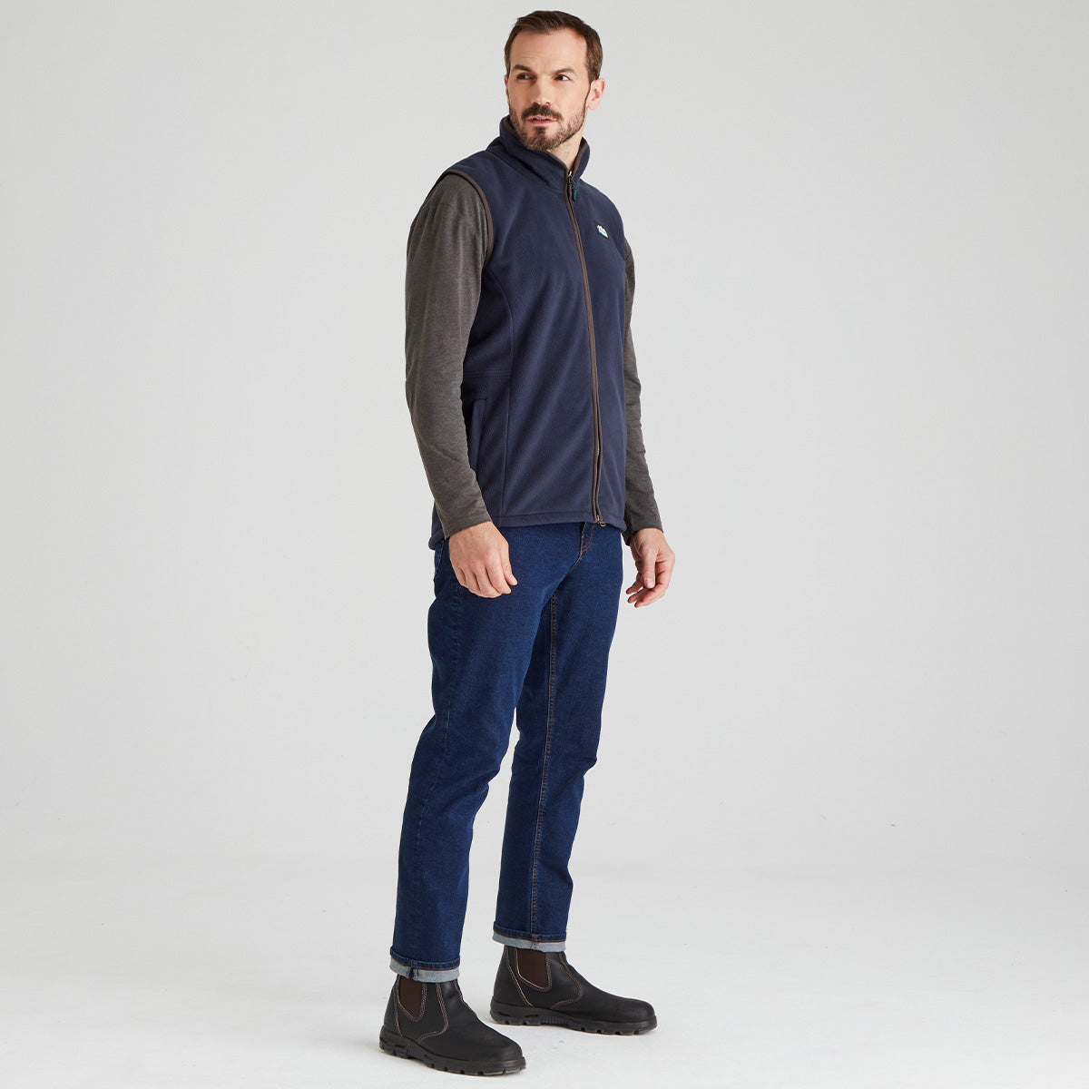 Ridgeline Mens Kodiak Gilet #colour_navy