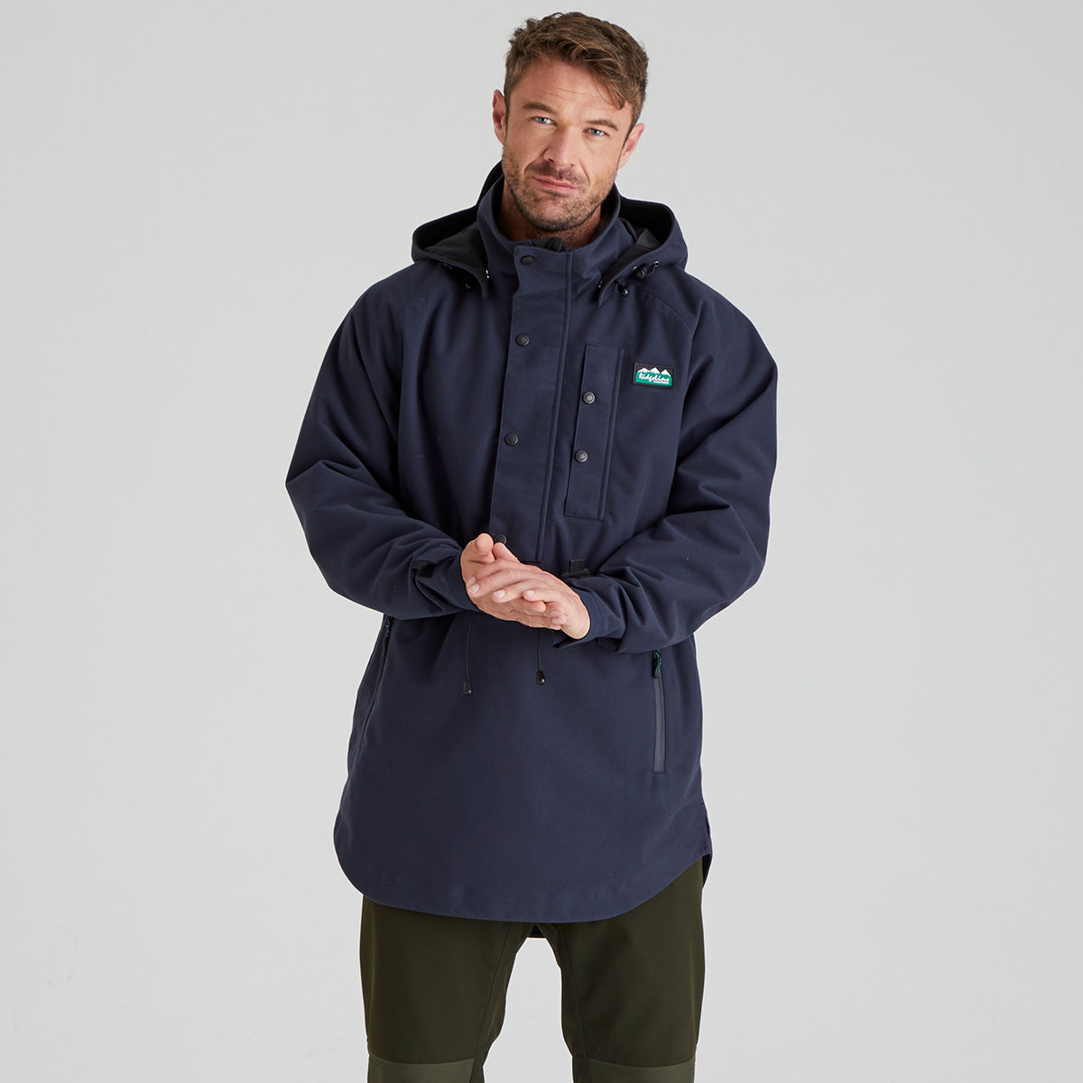 Ridgeline Mens Monsoon Classic Smock - New #colour_navy